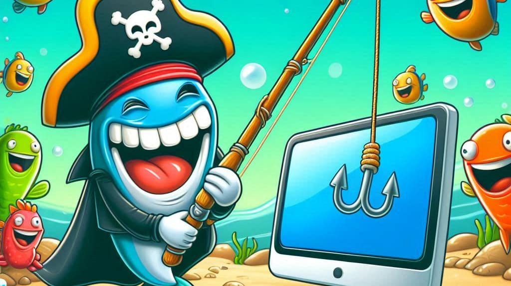 El phishing es una t