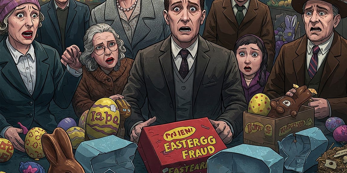 perfecciona la imagen para Fraude del “Easter Egg”