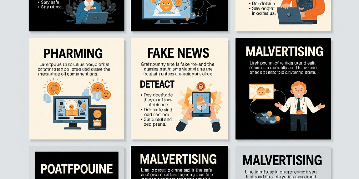 Protege tu mundo digital: Todo sobre Pharming, Fake News y Malvertising