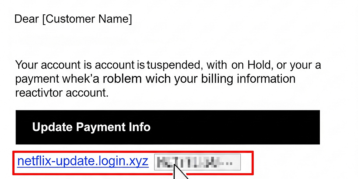 ¡Alerta de Phishing: Cómo Identificar y Evitar Estafas en Correos de Netflix!