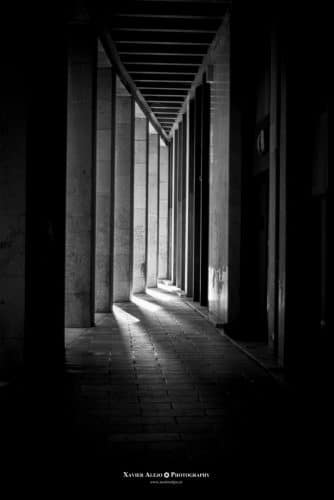 Columnes, Travesia de l'auriga