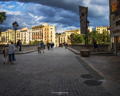 Puente antes de la lluvia